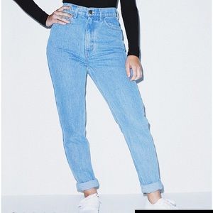 American Apparel High Waist Jean